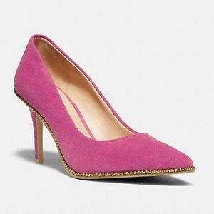 Coach Waverly Pump Shoes Bright Tulip